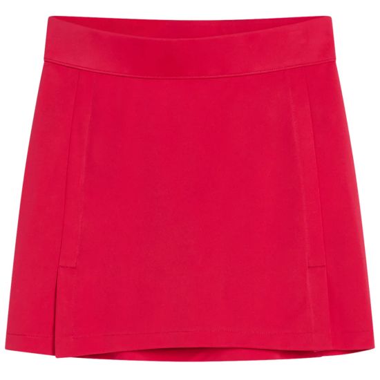 J.Lindeberg Women's Amelie Mid Golf Skirt - Rose Red