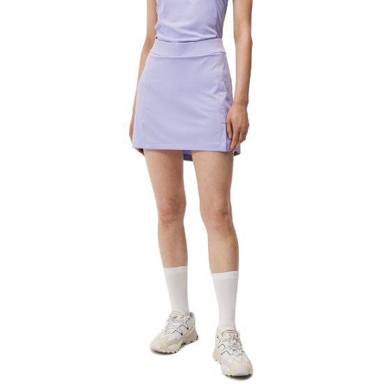 J.Lindeberg Women's Amelie Mid Golf Skirt - Sweet Lavender
