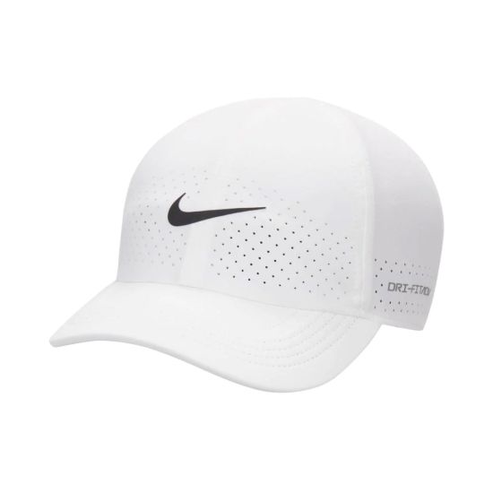 Nike Men's Dri-FIT ADV Club Golf Cap - White/Black