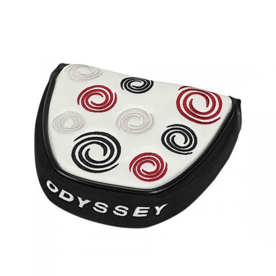 Odyssey Swirl Mallet White Golf Headcover