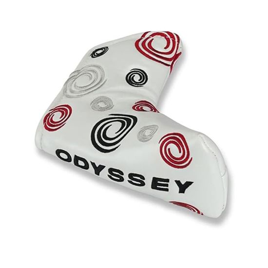Odyssey Swirl Blade White Golf Headcover