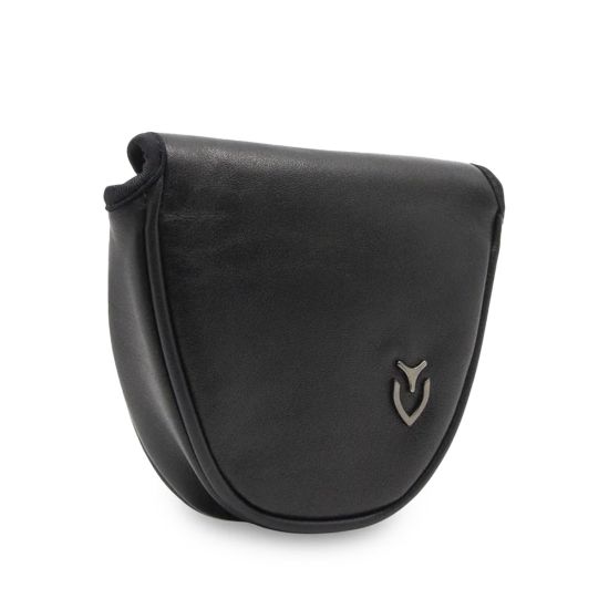 Vessel Genuine Leather Mallet Golf Cover - Black - PRE-ORDER ARRIVES 20TH MAY