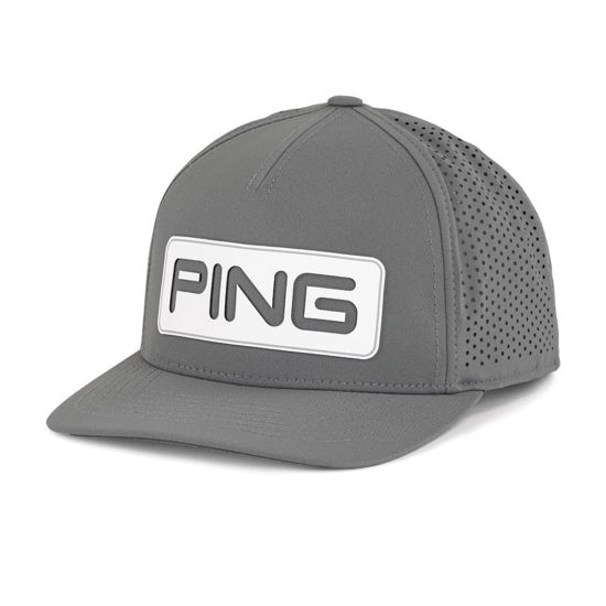 Ping Men's Tour Vented Delta Golf Cap - Grey