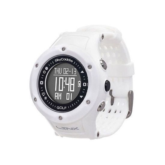 Sky Golf Caddie Linx Wrist Watch GPS Rangefinder - White