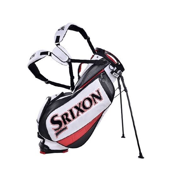 Srixon Tour Stand Bag - White/Black/Red