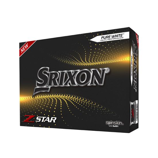 Srixon Men's Z-Star Golf Balls - Pure White