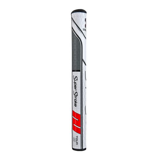 Superstroke Traxion Tour 2.0 Putter Grip - White/Red/Grey