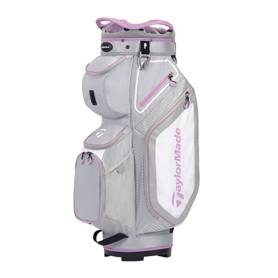 TaylorMade Women's Pro 8.0 Cart Bag - Gray/Purple