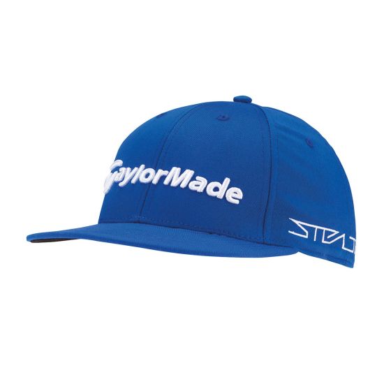TaylorMade Men's Tour Flat Bill Golf Cap - Blue