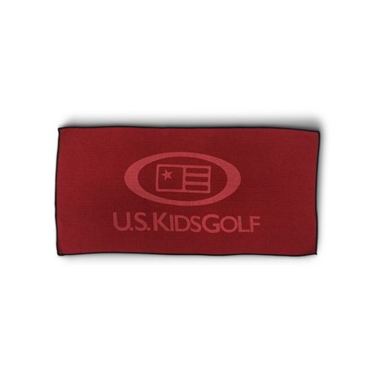 US Kids Microfiber Towel 16x32 - Red