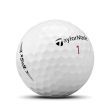TaylorMade 2021 TP5x Golf Balls 1 Dozen - White