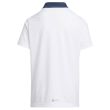Adidas Boys Heat.Rdy Golf Polo Shirt - Crew Navy/Blue Rush/White