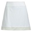 Adidas Women's Ultimate365 Printed Golf Skirt - Linen Green