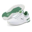 Puma Men's ProAdapt Alphacat Palmer Iced Tea Golf Shoes - White/Amazon Green