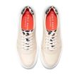 Cole Haan Women's GrandPrø AM Golf Sneaker Shoes - Shortbread/Leopard Print/White/Cherry Tom