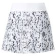 Puma Women's Pwrshape Jungle Golf Skirt - Bright White/Puma Black