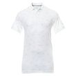 Puma Men's Cloudspun Lahaina Golf Polo Shirt - Bright White/Angel Blue