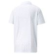 Puma Men's Mattr Pollination Golf Polo Shirt - Bright White/High Rise