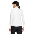 Nike Women's Dri-FIT UV Full-Zip Golf Top Jacket - White/Black