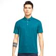 Nike Men's Dri-FIT Player Printed Golf Polo - Bright Spruce/Brushed Silver