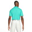 Nike Men's Dri-Fit Victory Colour Block Golf Shirt - Washed Teal/Bright Spruce/White