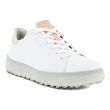 Ecco Women's Tray Laced Golf Shoes - Bright White