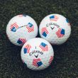 Callaway Limited Edition Chrome Soft Truvis Team USA Golf Balls - 12PCS
