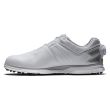 Footjoy Men's Pro/SL Carbon BOA Golf Shoes - White/Silver