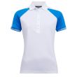 J.Lindeberg Women's Perinne Golf Polo - White - SS22