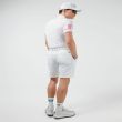 J.Lindeberg Men's Heath Regular Fit Golf Polo - Hot Pink - SS22