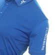 J.Lindeberg Men's Tour Tech Regular Fit Golf Polo - Nautical Blue - FW22