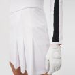 J.Lindeberg Women's Thea Golf Skirt - White - SS22