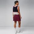 J.Lindeberg Women's Adina Print Golf Skirt - Bridge Swirl Red - FW22