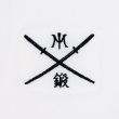 Miura Men's Black Ouail Wharton Samurai Logo Golf Polo - White