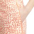 Nike Women's Dry 17" Grid Golf Skirt - Crimson Tint/Bright Mango/White