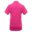 Nike Men's Dri-FIT Player Heritage Print Golf Polo - Pink/Brushed Silver