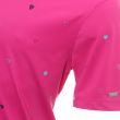 Nike Men's Dri-FIT Player Heritage Print Golf Polo - Pink/Brushed Silver