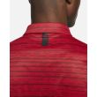 Nike Men's Dri-Fit ADV Stripe Golf Polo - Gym Red/Black/Black