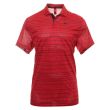 Nike Men's Dri-Fit ADV Stripe Golf Polo - Gym Red/Black/Black