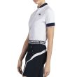 PXG Women's Short Sleeve Zip Polo Shirt - White