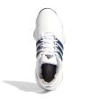 Adidas Men's Tour360 22 Golf Shoes - Cloud White/Collegiate Navy/Silver Metallic