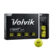 Volvik Vimat Soft Golf Balls - Yellow