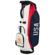 Vessel Limited Edition Presidents Cup Golf Stand Bags - White/Navy/Red