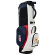 Vessel Limited Edition 2022 Presidents Cup Golf Stand Bags - White/Navy/Red
