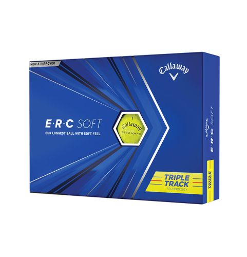 Callaway 2021 ERC Soft Golf Balls 12Pcs - Yellow
