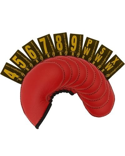 Club Glove Gloveskin Iron Covers Regular Red (4-9psx)