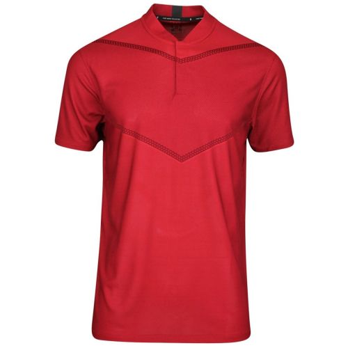 Nike Tiger Woods Dry Blade Golf Polo - Gym Red/Team Red/Black