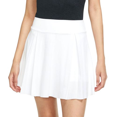 Nike Women's Club Dri-fit Long Golf Skirt - White