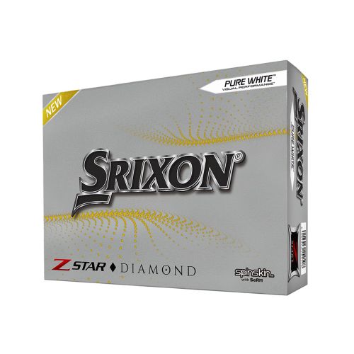 Srixon Z-Star Diamond Golf Balls 1 Dozen - White