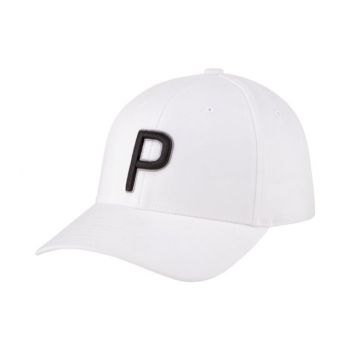 Puma Women's P Adjustable Golf Cap - Bright White